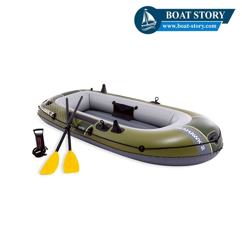 เรือยาง INTEX รุ่น SEAHAWK 2 นั่งได้ 2 ท่าน  อุปกรณ์ครบพร้อมปั๊มสูบลม_10